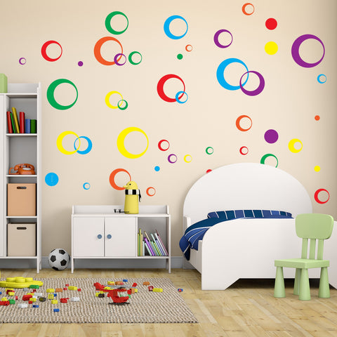 Colourful Bows Wall Sticker