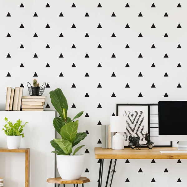 Black Triangles Wall Sticker 168un