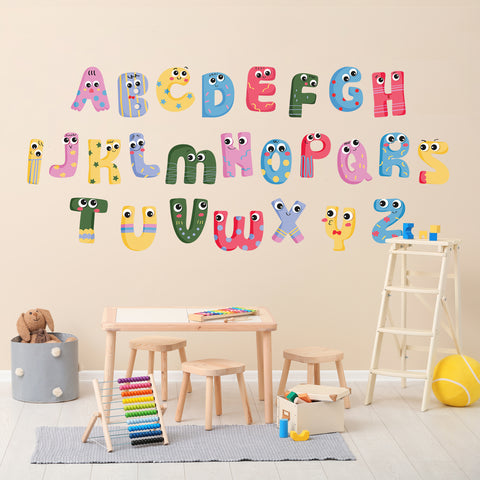 Children's Wall Sticker Alphabet Kids